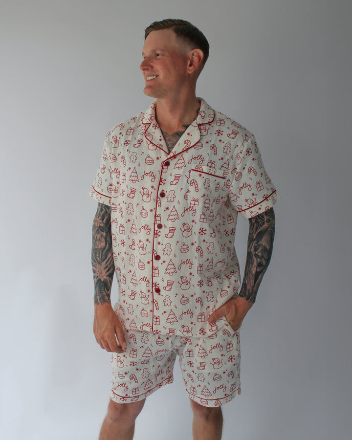 CHERRY CHEER MENS PYJAMA SET
