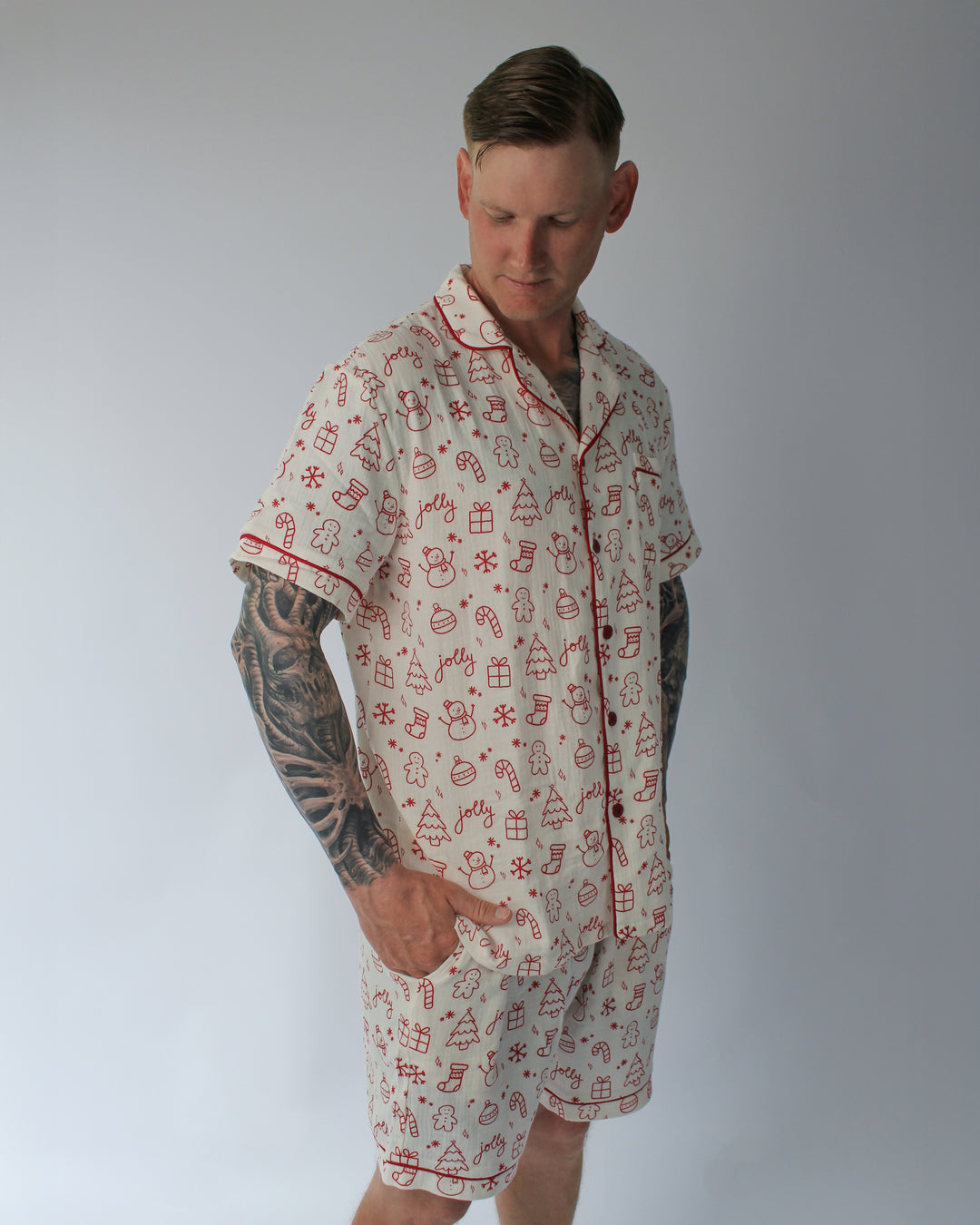 CHERRY CHEER MENS PYJAMA SET