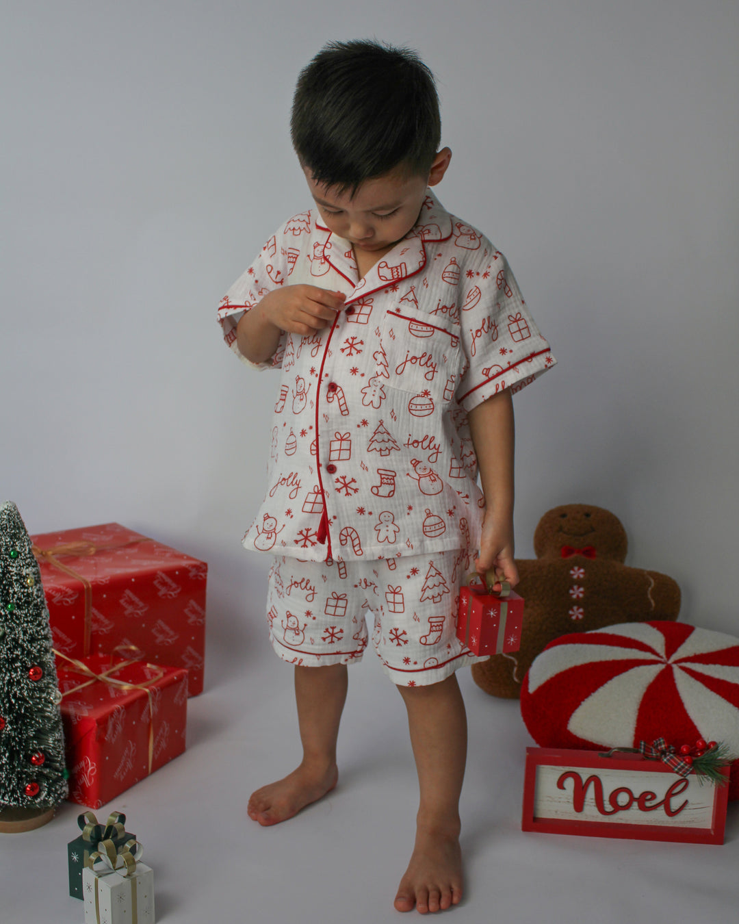 CHERRY CHEER KIDS PYJAMA SET