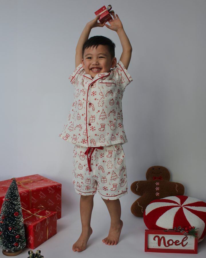 CHERRY CHEER KIDS PYJAMA SET