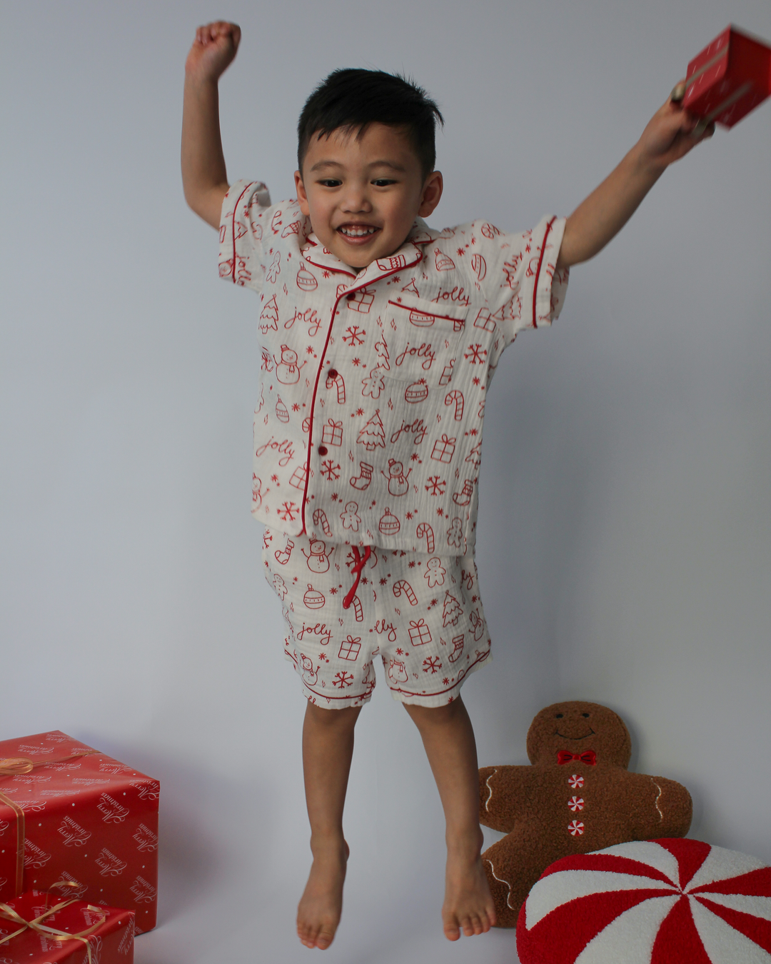 CHERRY CHEER KIDS PYJAMA SET