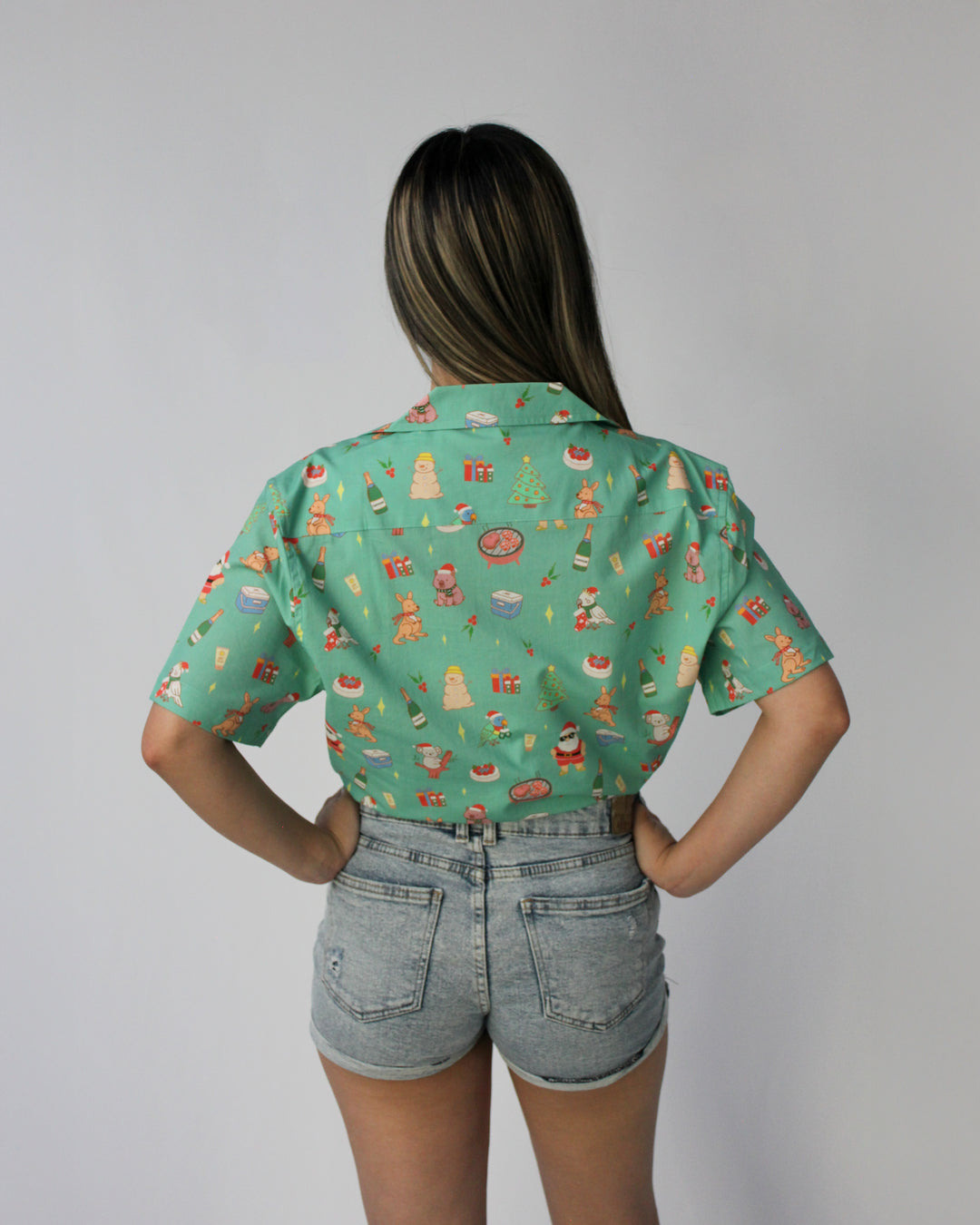 MERRY MINT GREEN FESTIVE SHIRT (ADULT UNISEX)