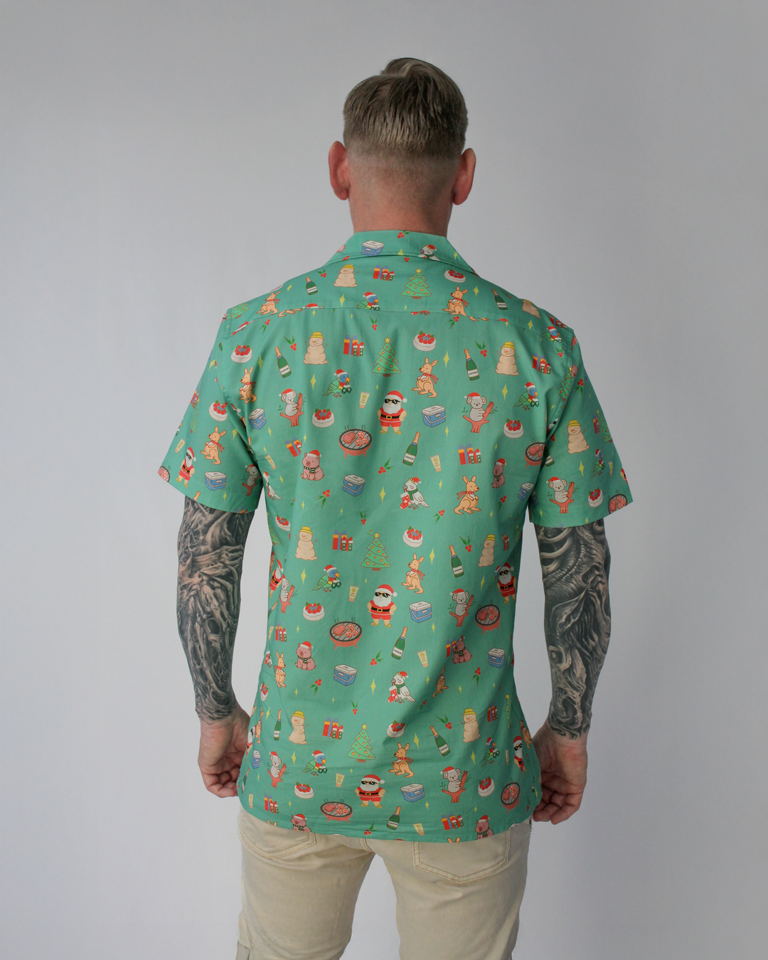 MERRY MINT GREEN FESTIVE SHIRT (ADULT UNISEX)