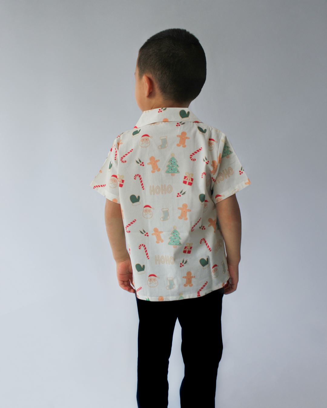 FROSTY WHITE FESTIVE SHIRT - KIDS