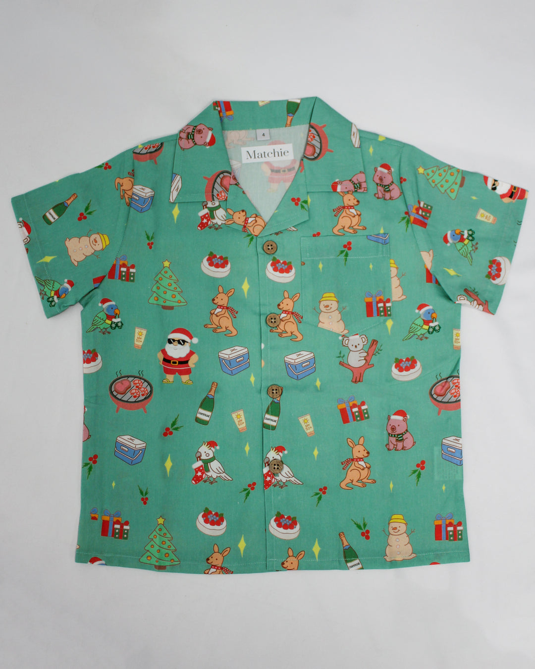 MERRY MINT GREEN FESTIVE - KIDS