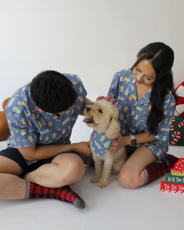 JOLLY BLUE PET BANDANNA