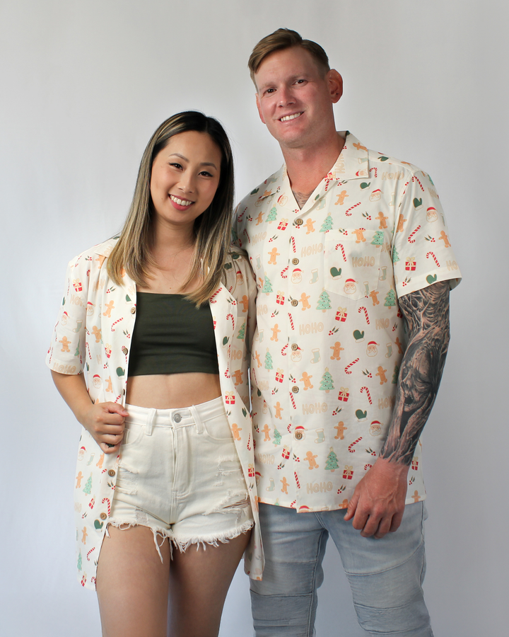 FROSTY WHITE FESTIVE SHIRT (ADULT UNISEX)