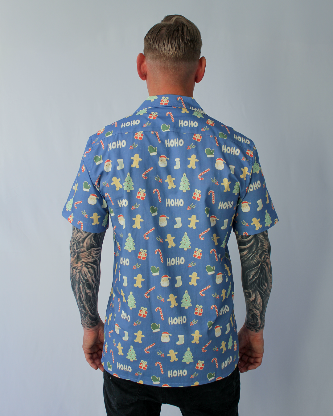 JOLLY BLUE FESTIVE SHIRT (ADULT UNISEX)