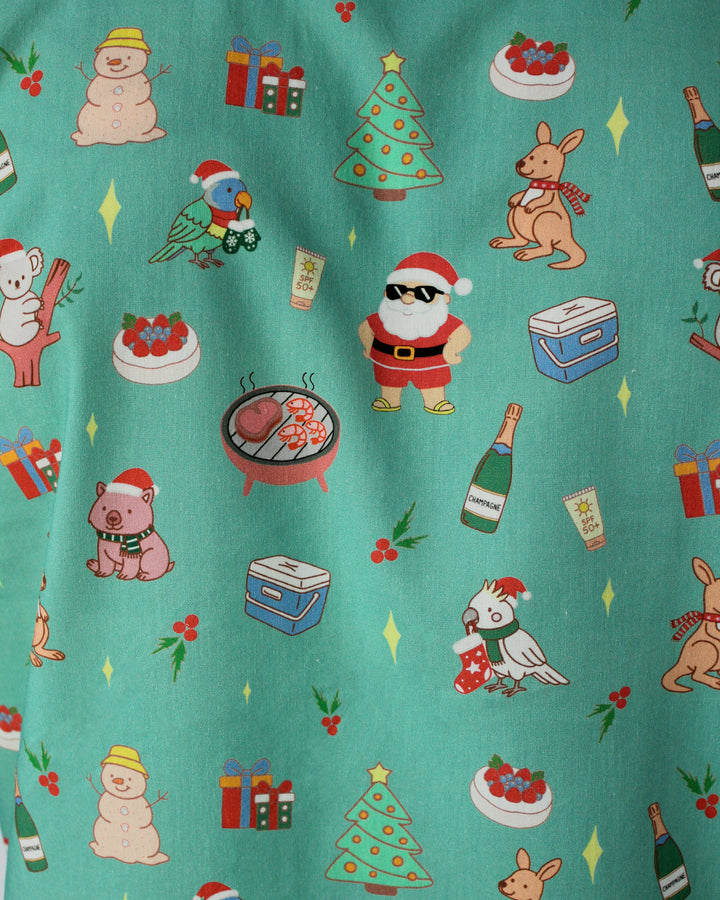 MERRY MINT GREEN FESTIVE SHIRT (ADULT UNISEX)