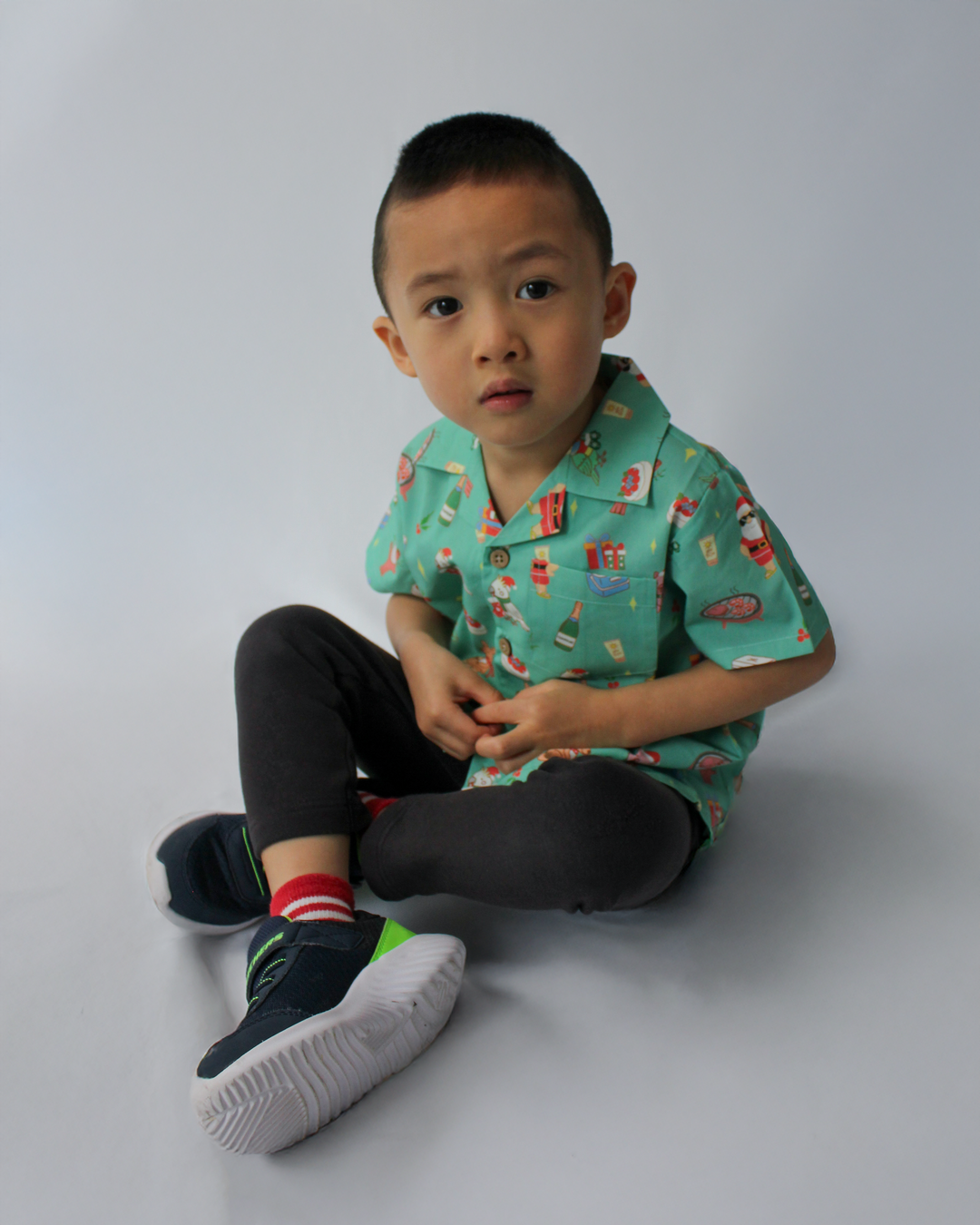 MERRY MINT GREEN FESTIVE - KIDS