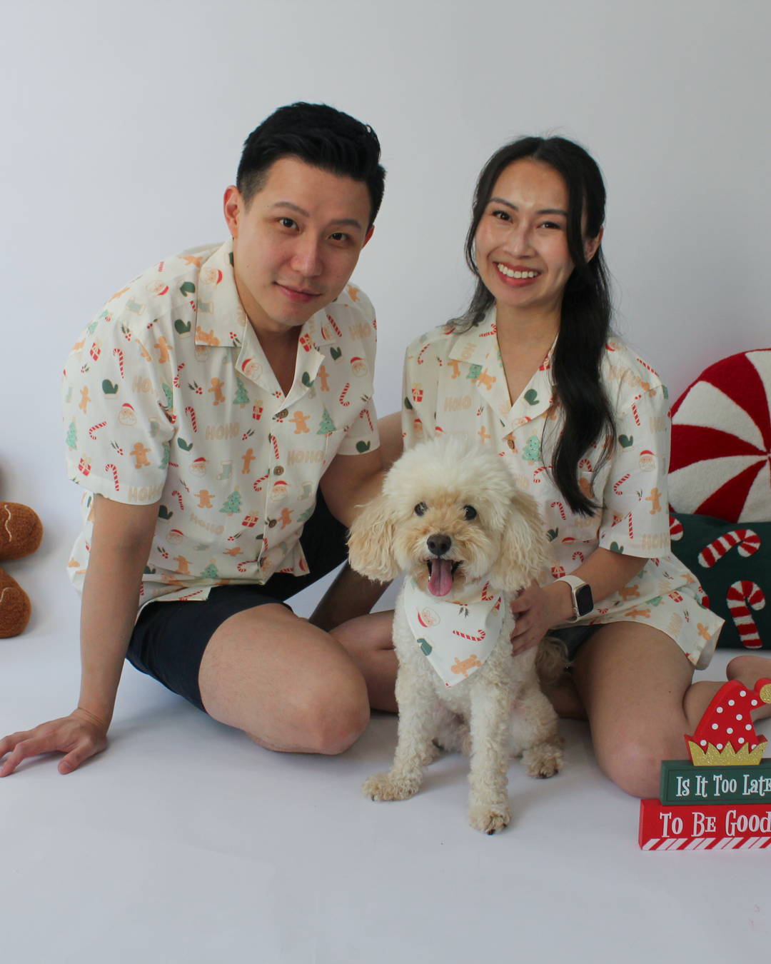 FROSTY WHITE PET BANDANNA