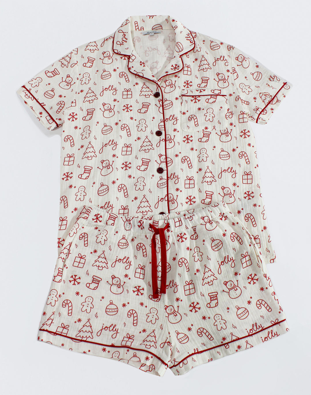 CHERRY CHEER WOMENS PYJAMA SET